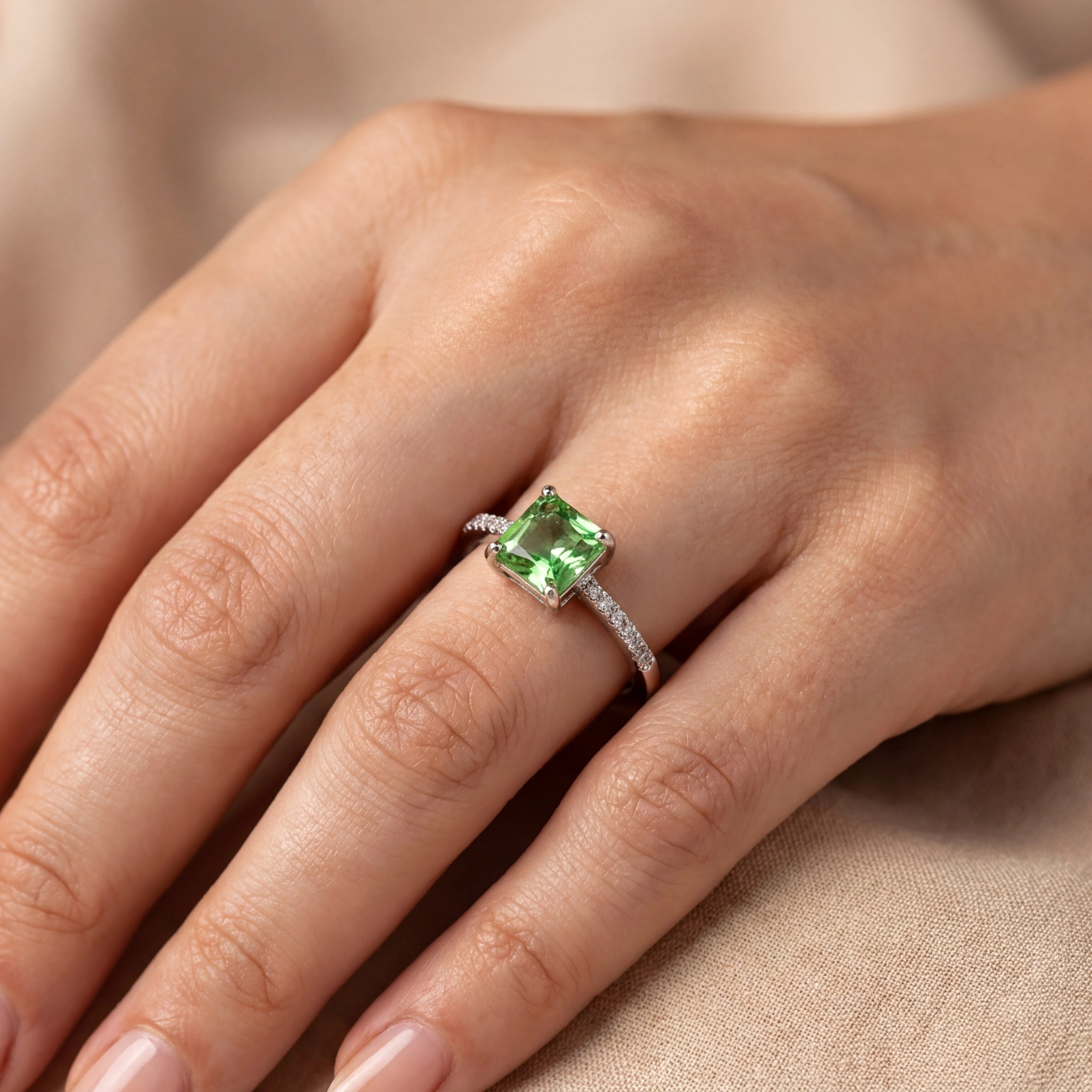 Green Princess Ring — 2