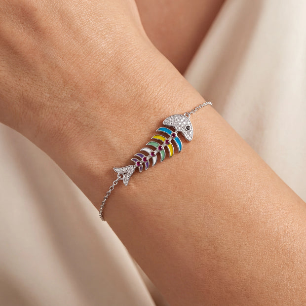 Rainbow Fish Bracelet — 2