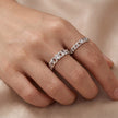 Chain Link CZ Ring — 2