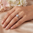 Halo Solitaire Ring — 2