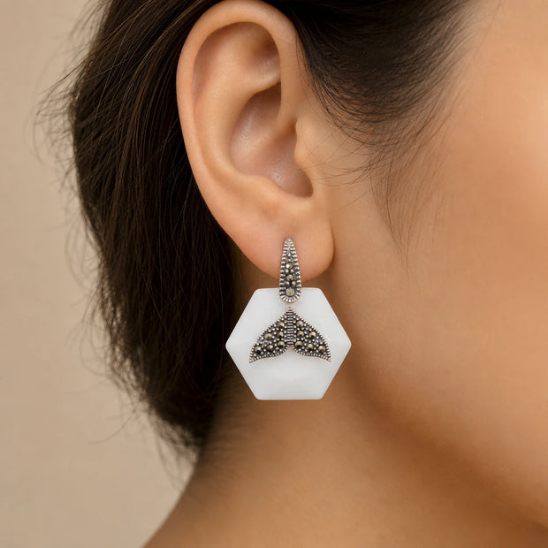 Vintage Hexagon Drops