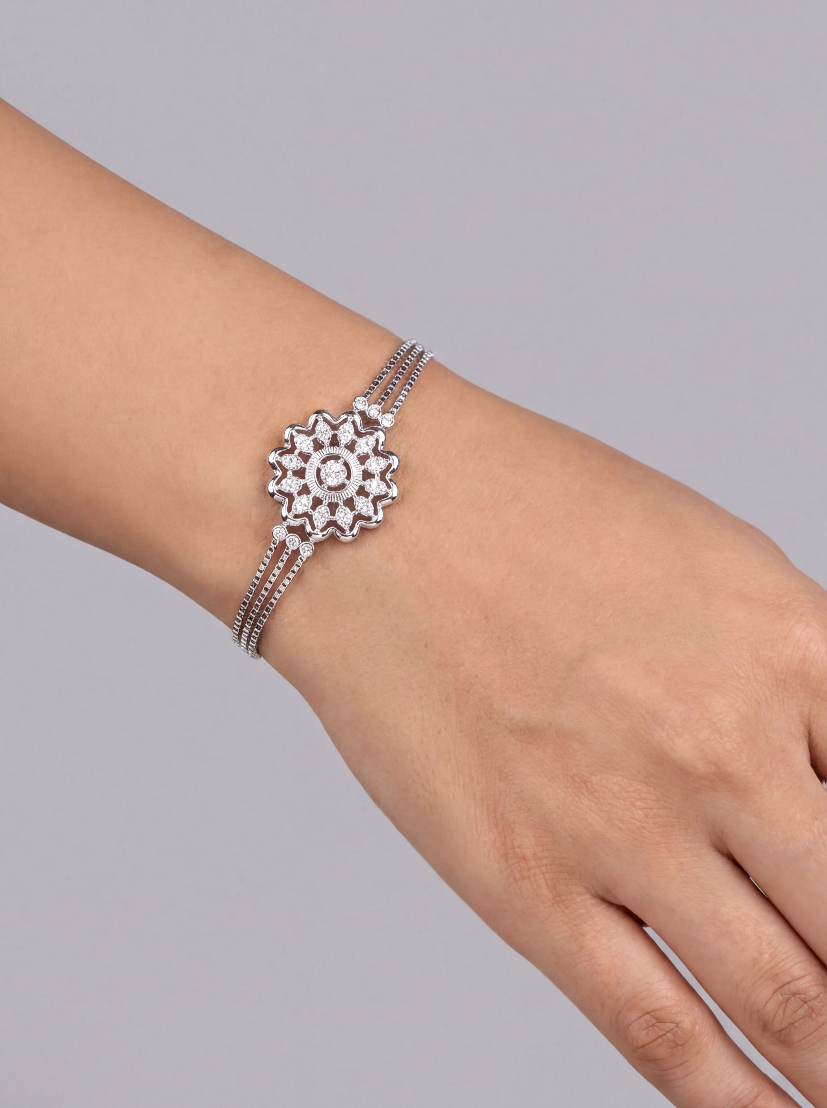CZ Bloom Bracelet — 2