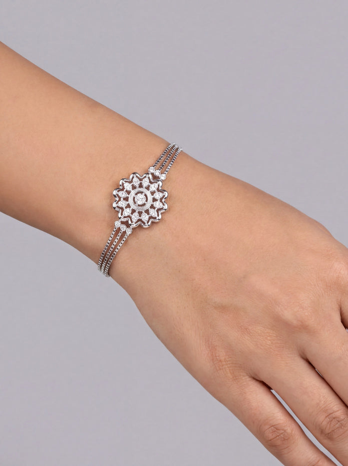 CZ Bloom Bracelet — 2