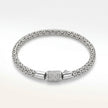 CZ Textured Bracelet — 2
