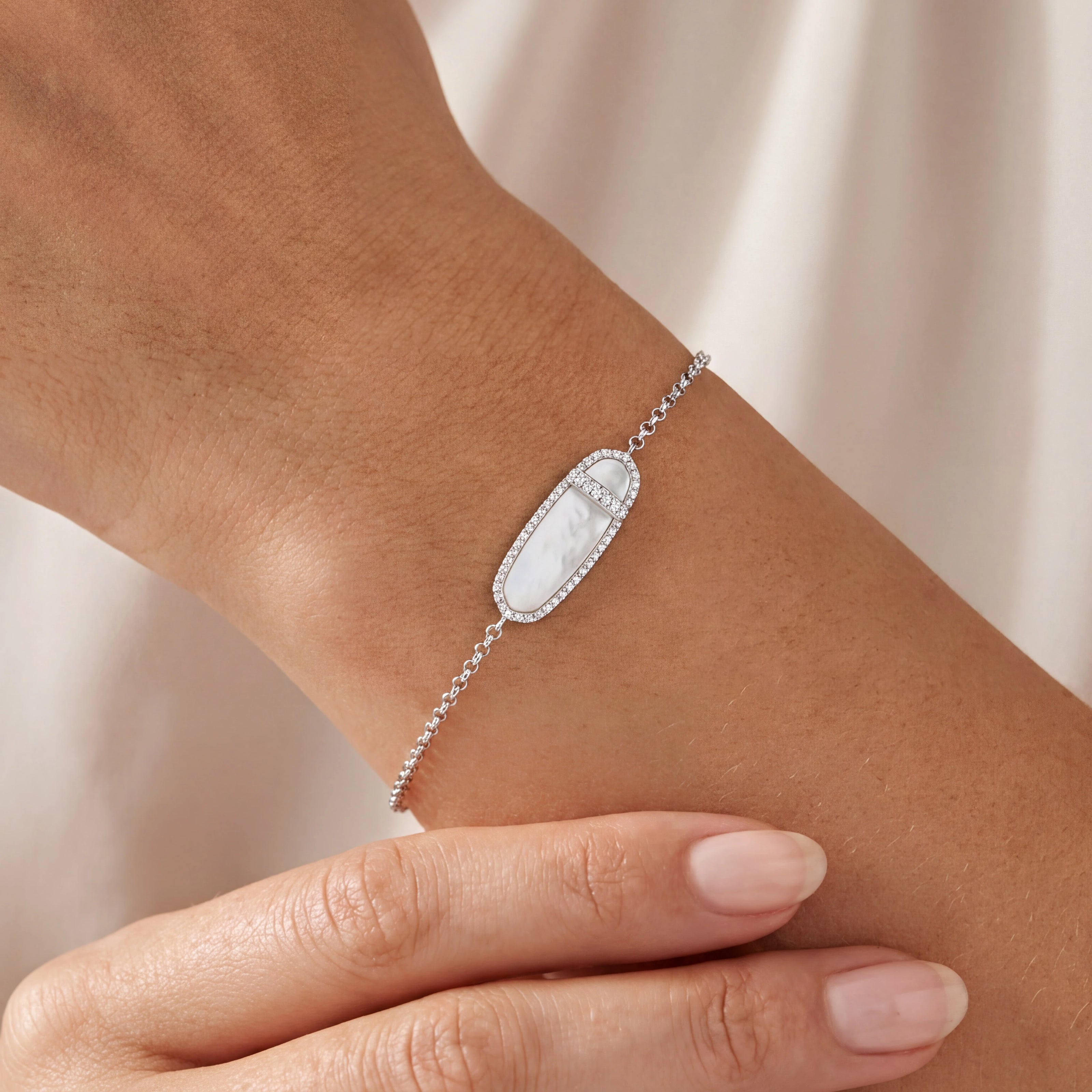 Opal Halo Bracelet — 2