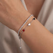 Dual-Row Heart Bracelet — 2