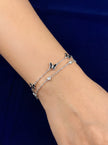Enamel Butterfly Bracelet — 2