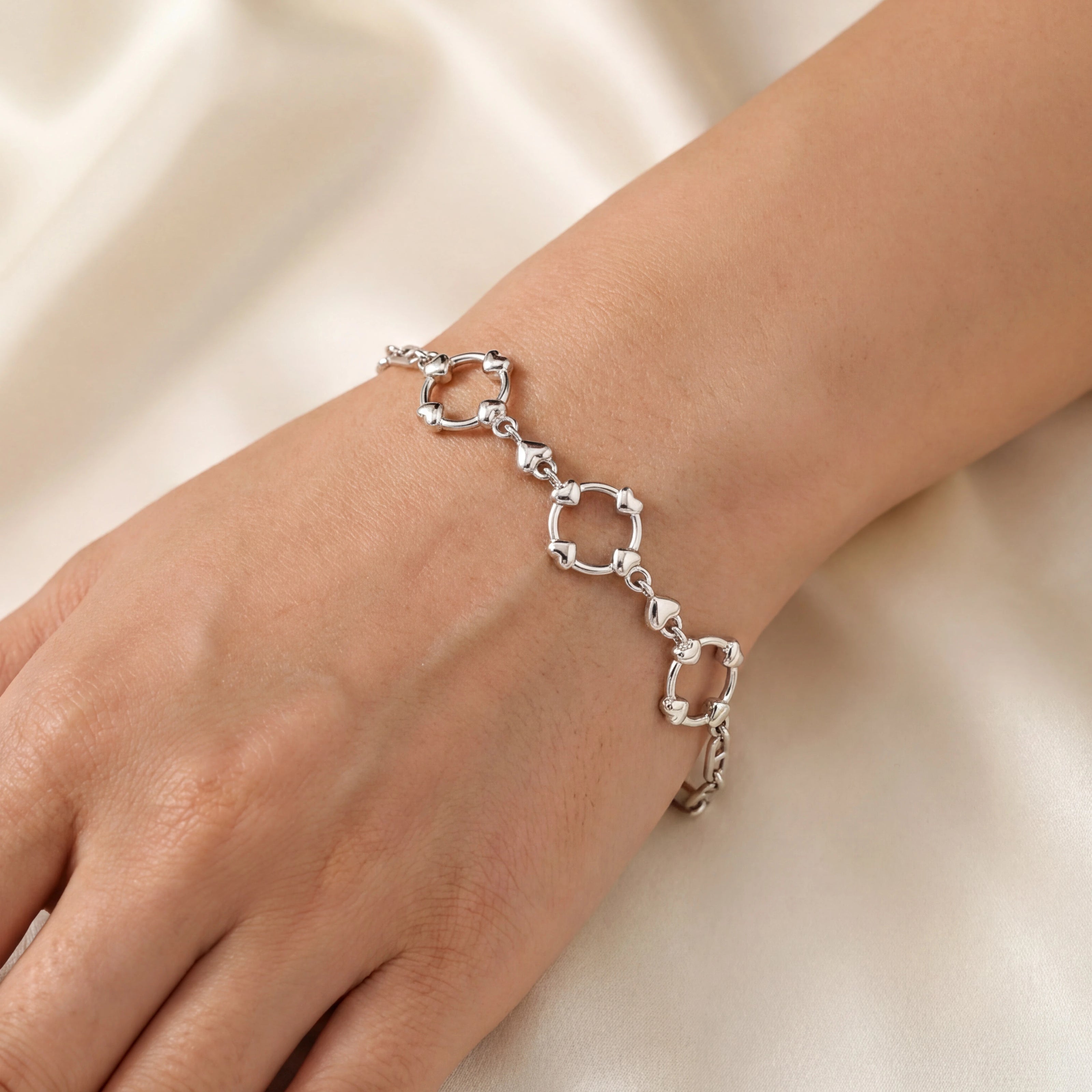 Heart Link Bracelet — 2