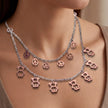 Peace Teddy Necklace — 2