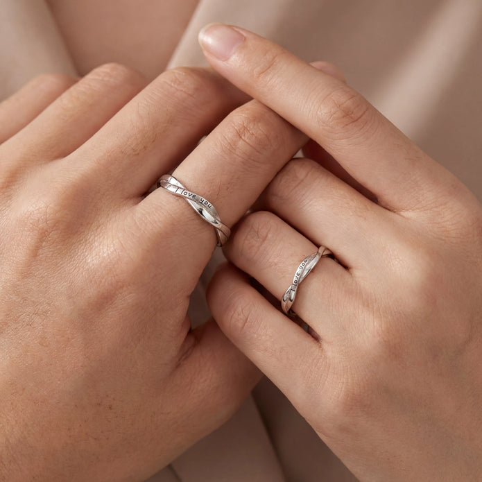 Love Engraved Ring — 2
