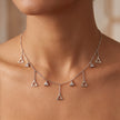Triangle Charm Necklace — 2