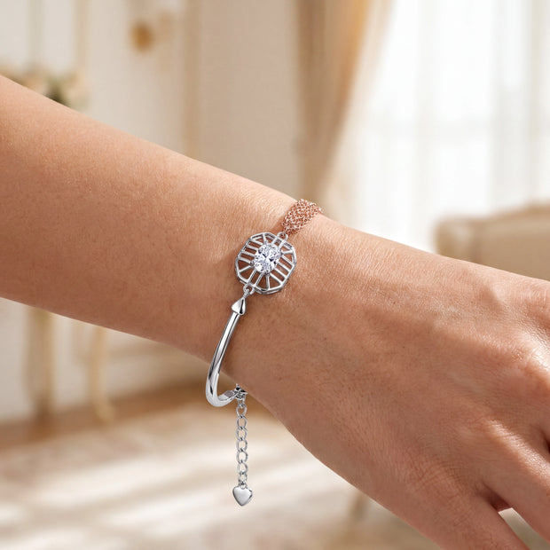 Two-Tone Sparkle Bracelet — 2