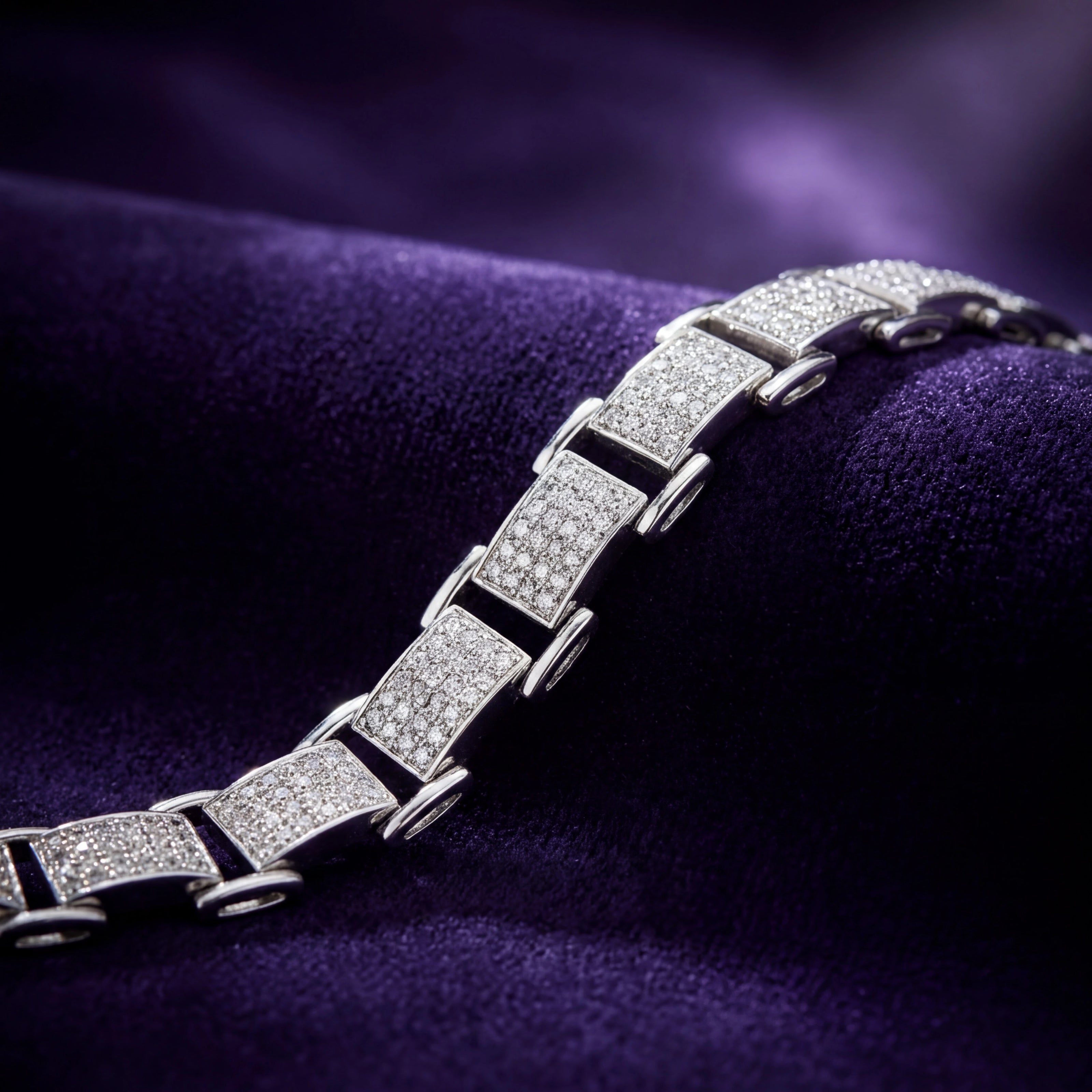 CZ Link Bracelet — 3