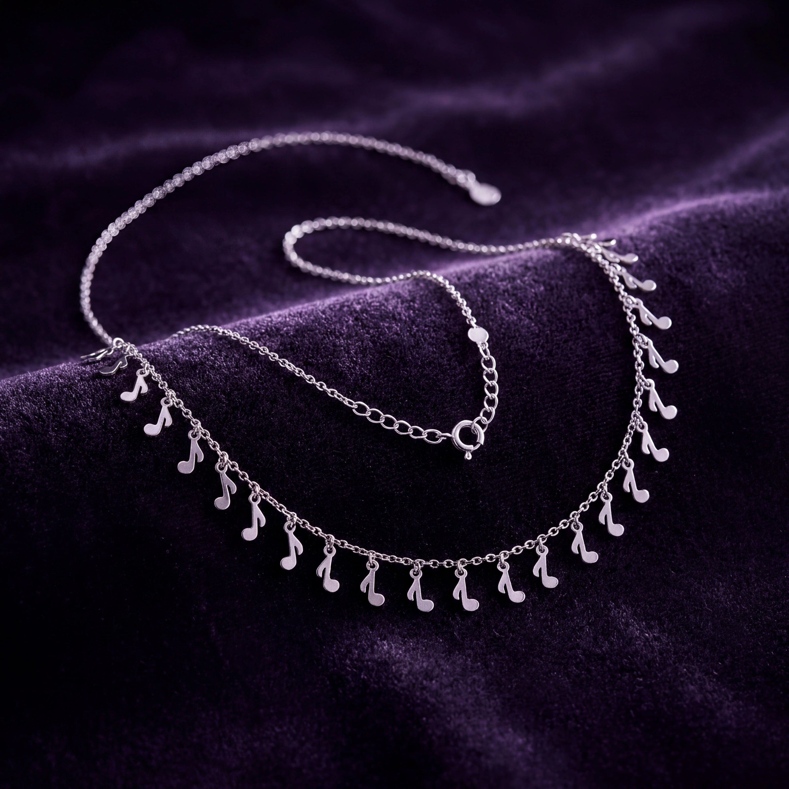 Melody Notes Necklace — 3