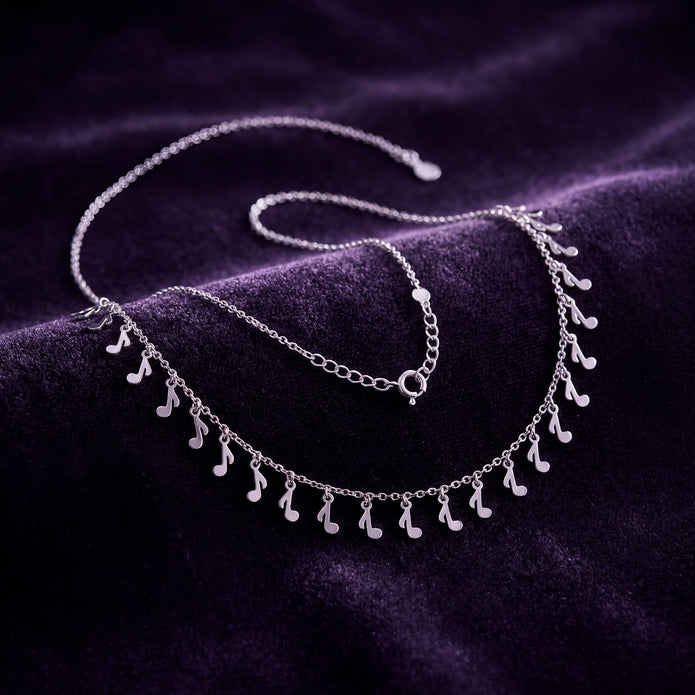 Melody Notes Necklace — 3