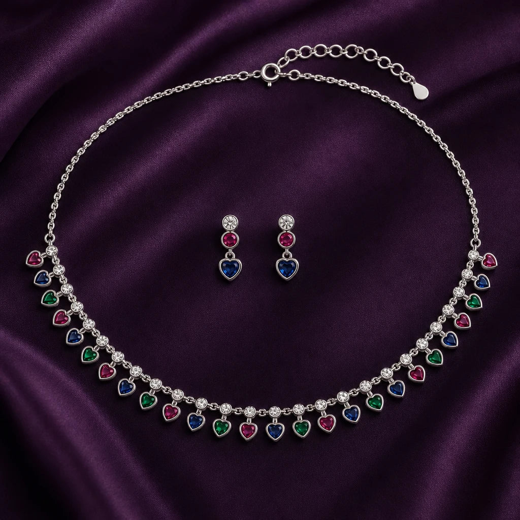 Multicolor Heart Set