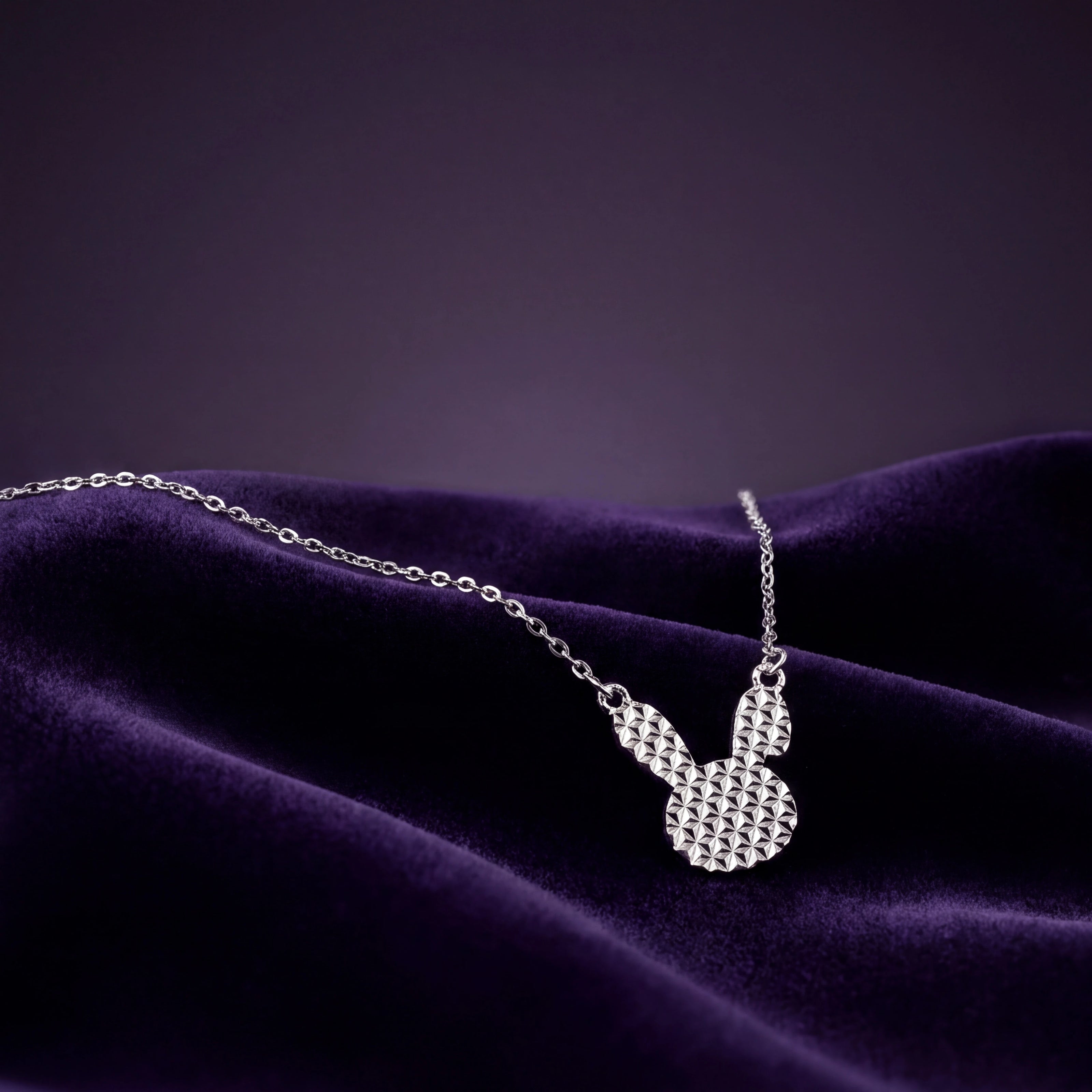 Geometric Bunny Necklace — 3