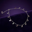 Crescent Charm Anklet — 3