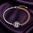 Wave Dual-Tone Bracelet