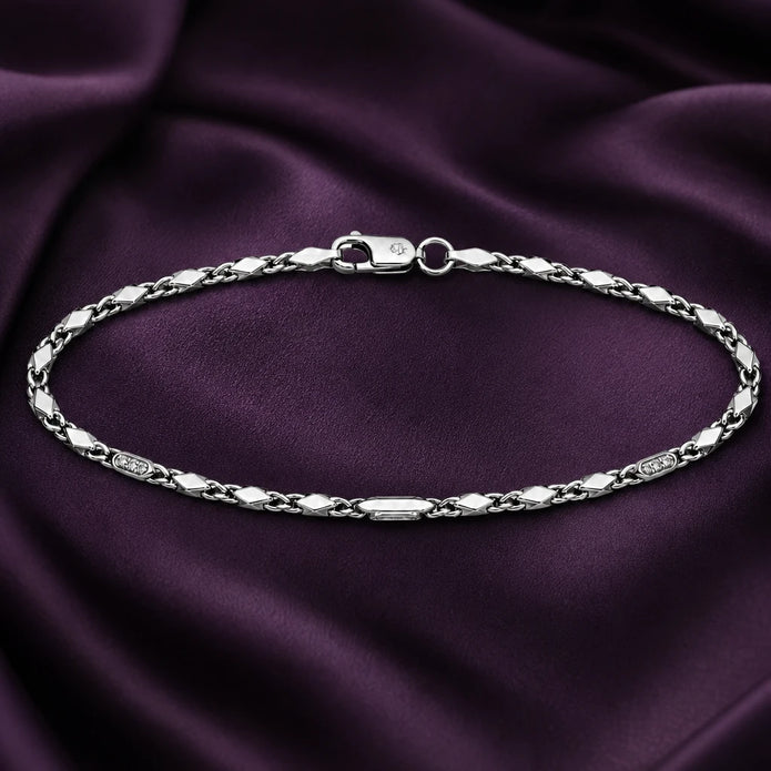 Rhombus Link Bracelet