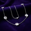 Mother Pearl Geo Necklace — 3