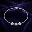 Sparkle Clover Anklet