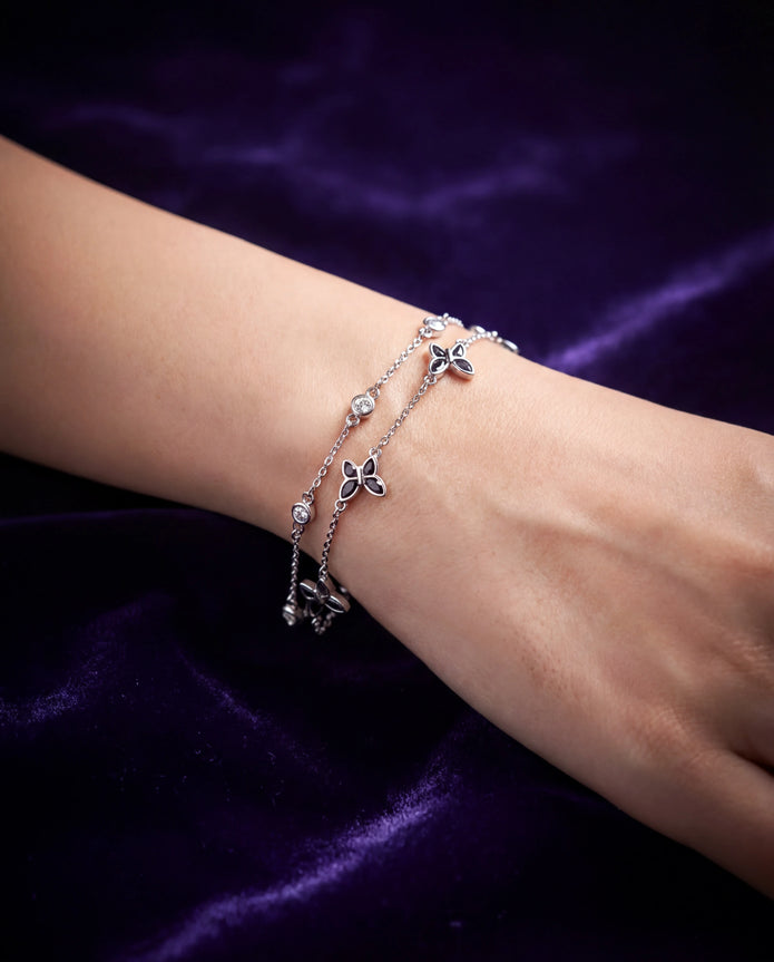 Enamel Butterfly Bracelet — 3