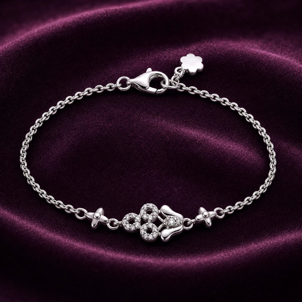 Floral Sparkle Bracelet