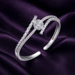 Baguette Crossover Bangle