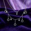 Circle Charm Necklace — 3