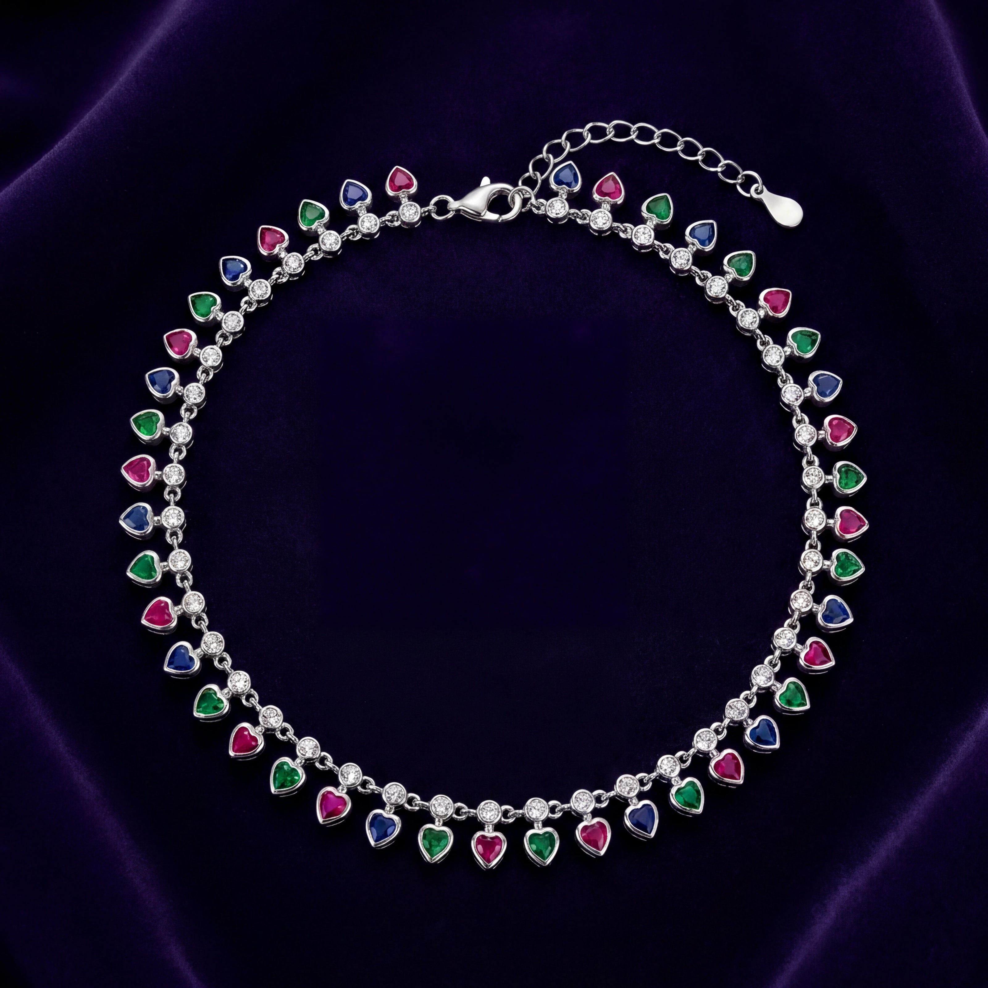 Vivid Hearts Anklet — 3