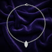 Marquise Paperclip Necklace — 3