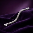 CZ Textured Bracelet — 3