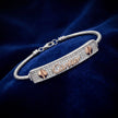 Contemporary CZ Bar Bracelet — 3
