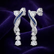 Sapphire Twist Drops — 3