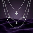 Sparkle Layered Necklace — 3