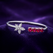 Floral Ruby Bangle — 3