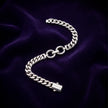 Curb Double Ring Bracelet — 3