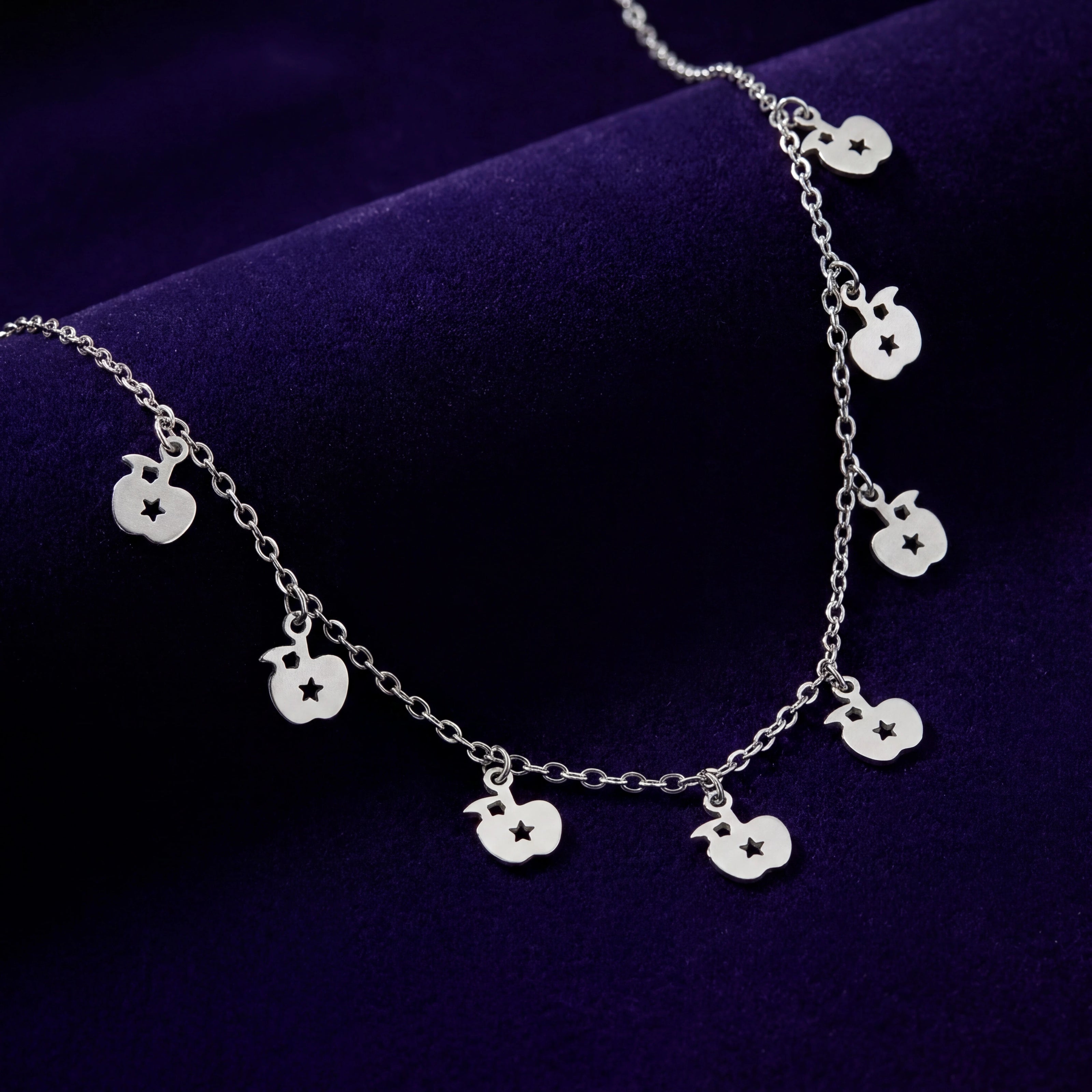 Apple Charm Necklace — 3