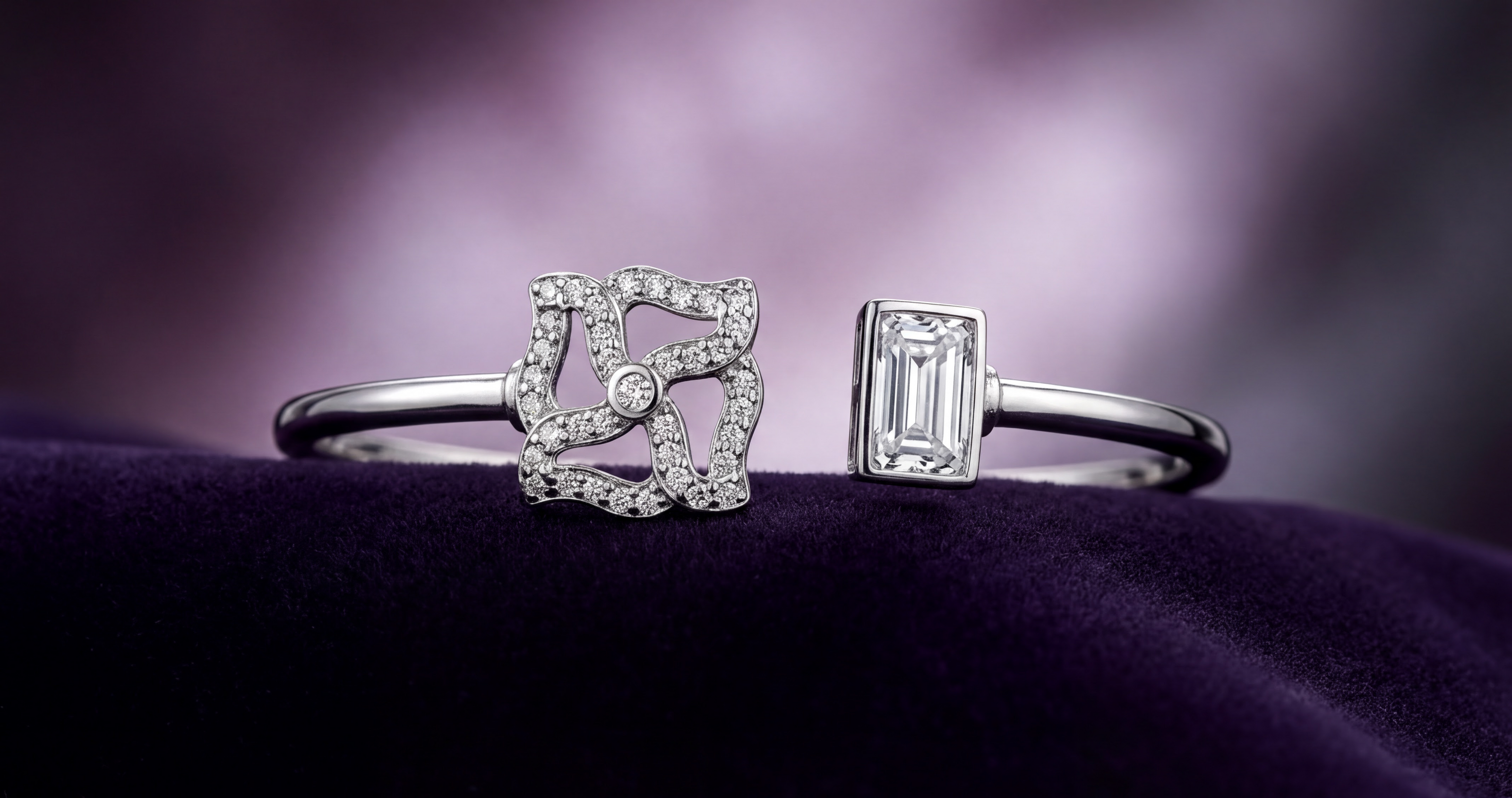 Motif Baguette Cuff — 3