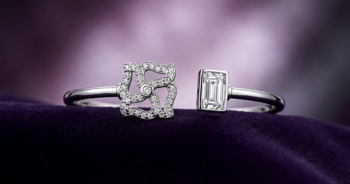 Motif Baguette Cuff — 3