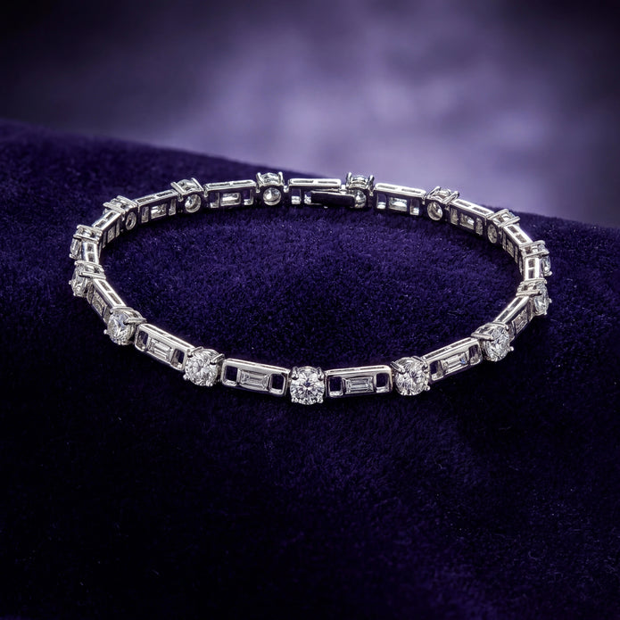 Baguette Tennis Bracelet — 3