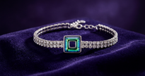 Iridescent Square Bracelet — 3