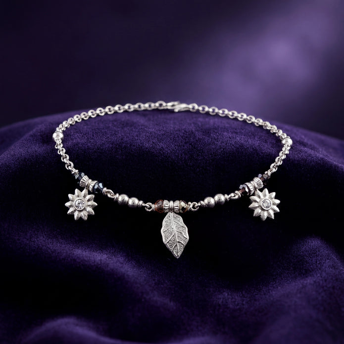 Sunburst Leaf Bracelet — 3