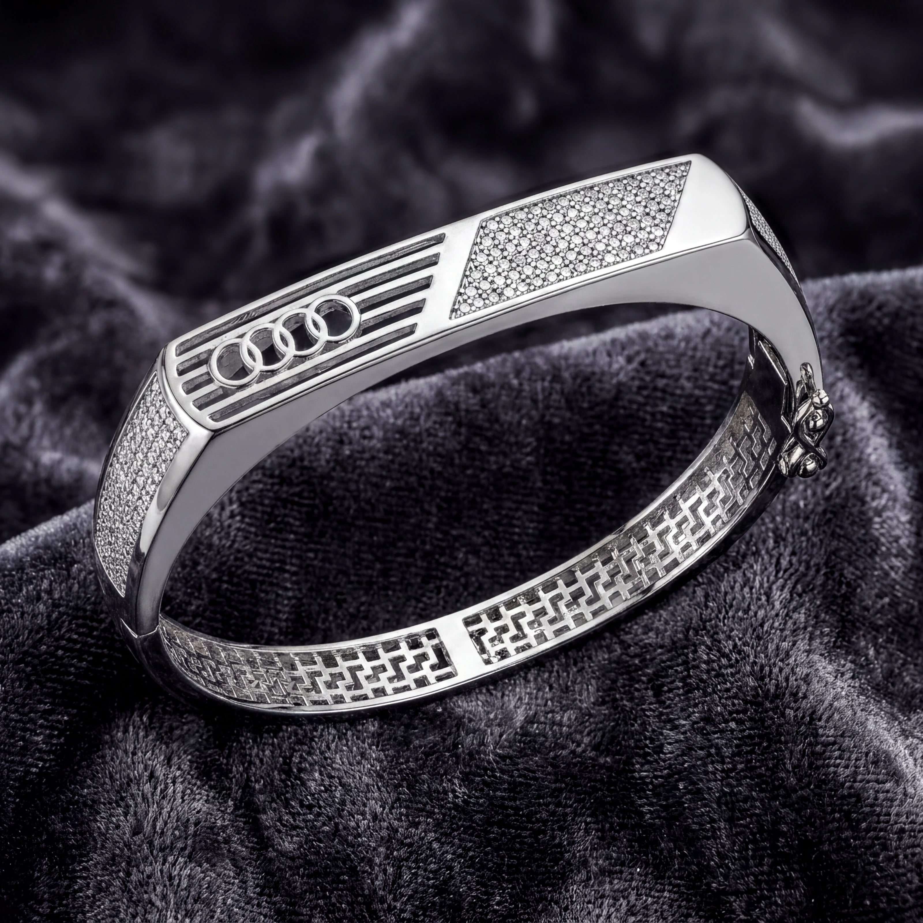 Pavé Grid Bracelet — 3