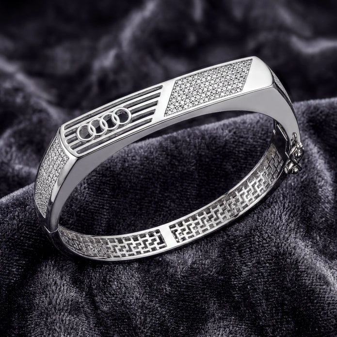 Pavé Grid Bracelet — 3