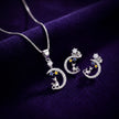 Cat Moon CZ Set — 3
