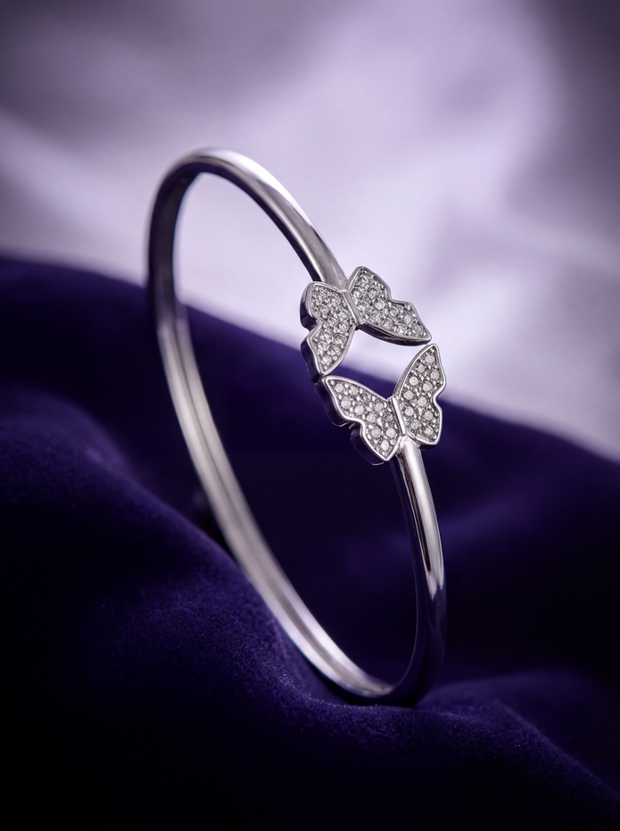 Butterfly Sparkle Bangle — 3