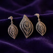 Marcasite Leaf Set — 3