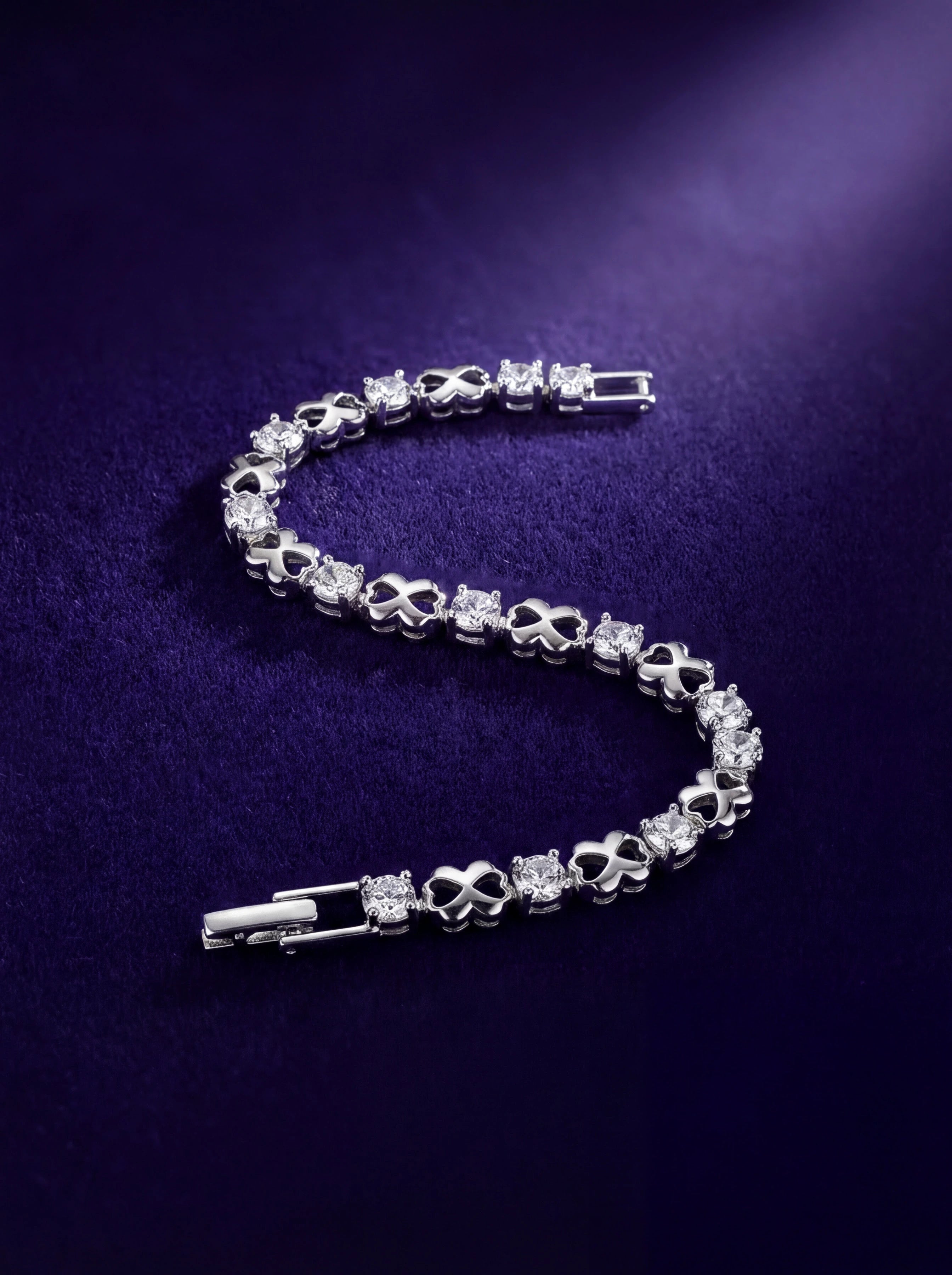 CZ Infinity Bracelet — 3